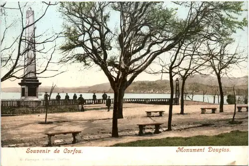 Souvenir de Corfou - Monument Douglas -475096
