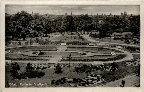 Erfurt - Partie im Stadtpark -437696