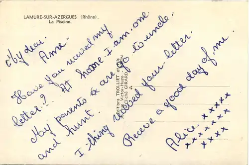 Lamure sur Azergues - La Piscine -475104
