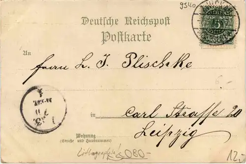 Zwickau - Litho -437756