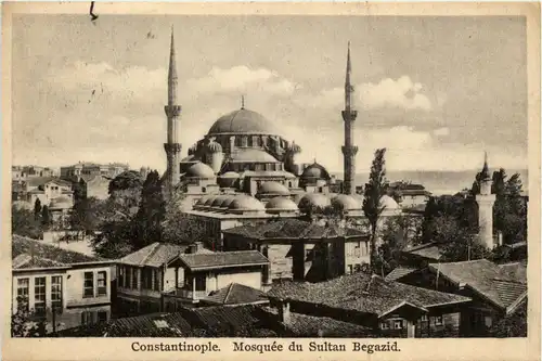 Constantinople - Mosquee du Sultan Begazid -451218