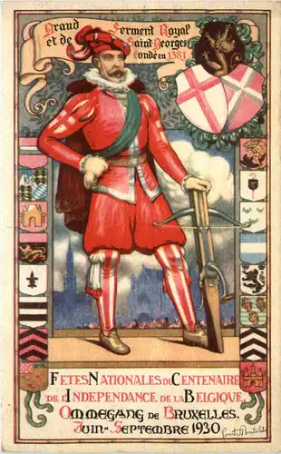 Bruxelles - Fetes Nationales du Centeraire 1930 -474892