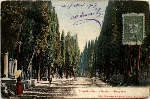 Cimitiere turc a Scutari - Bosphore -451258