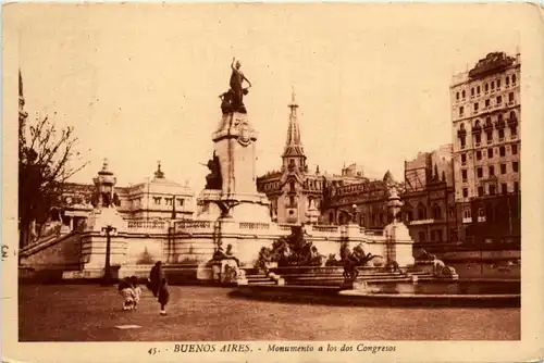 Buenos Aires - Monumento a los dos Congresos -475554