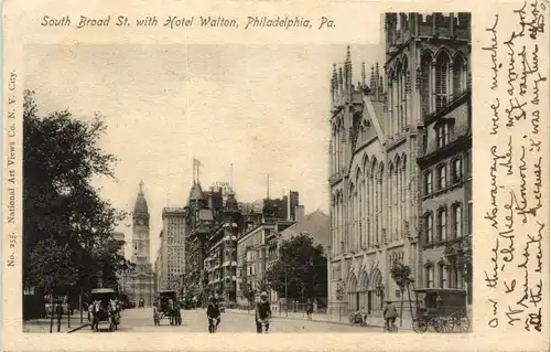 Philadelphia - South Broad with Hotel Walton -476198