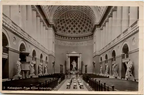 Kobenhavn - Frue Kirke indvendig -475574