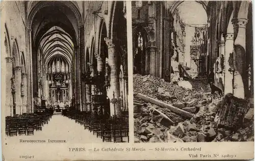 Ypres - La Cathedrale St. Martin -476238