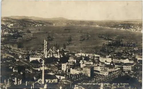 Constantinople - Port et Boshore -475050
