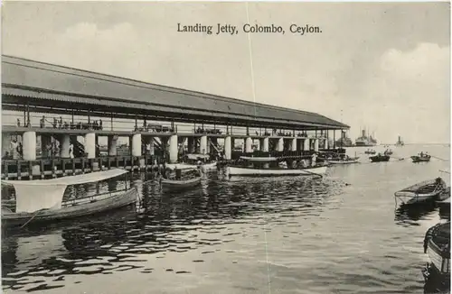 Ceylon - Landing Jetty - Colombo -475834