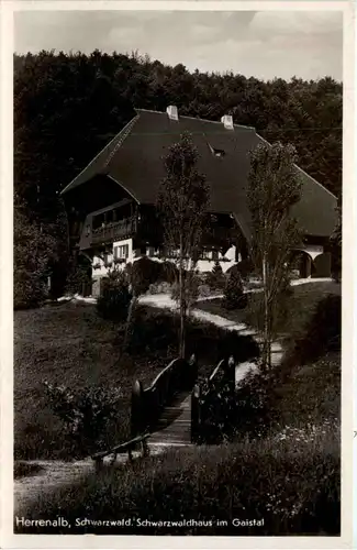Herrenalb - Schwarzwaldhaus im Gaistal -438374