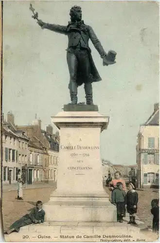 Guise - Statue de Camille Desmoulins -476678