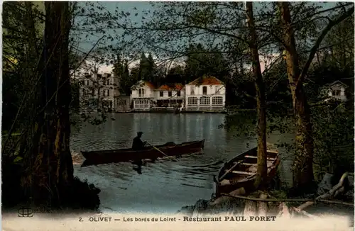Olivet - Les bords du Loiret - Restaurant Paul Poret -475776