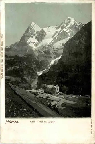 Mürren - Grd. Hotel des Alpes -475472