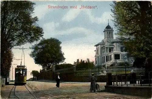 Kobenhavn - Strandvejen med Hvidore -476148