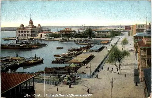 Port Said - Entree du Canal -475632