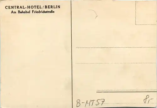 Berlin - Central Hotel -452054