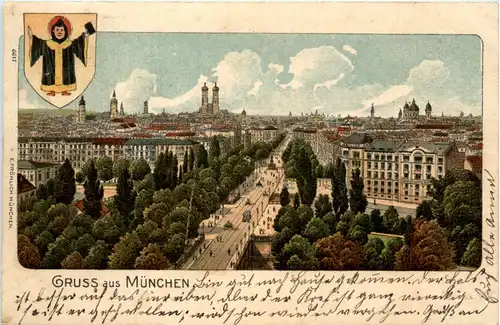 Gruss aus München - Litho -476978