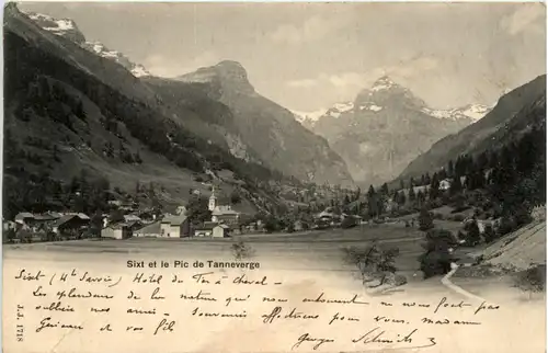 Sixt et le Pic de Tanneverge -476056