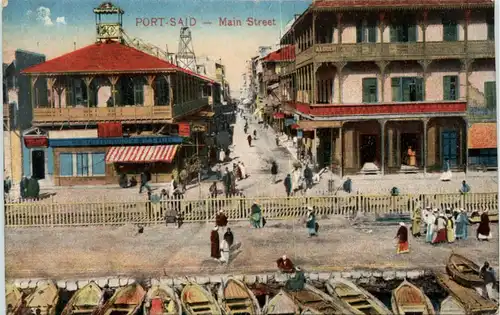 Port Said - Main Street -475792