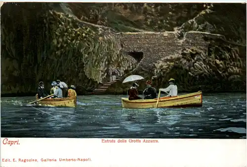 Capri - Entrata della Grotta Azzurra -476534