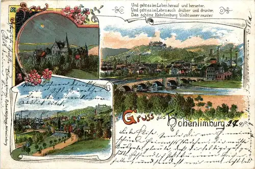 Gruss aus Hohenlimburg - Litho - Hagen -438872