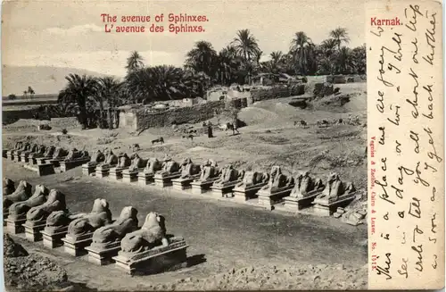 Karnak - The avenue des Sphinxs -476276