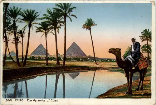 Cairo - The Pyramids of Gizeh -476244