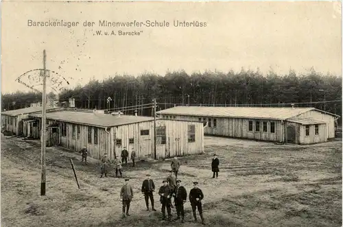 Unterlüss - Barackenlager der Minenwerfer Schule -452412