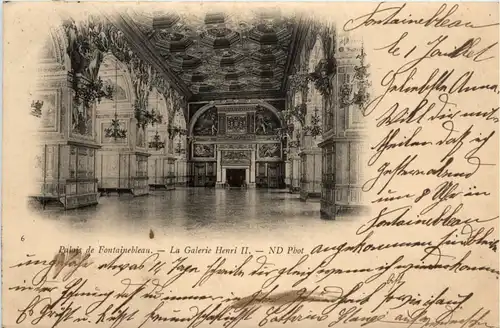 Palais de Fontainebleau - La Galerie Henri II -476688
