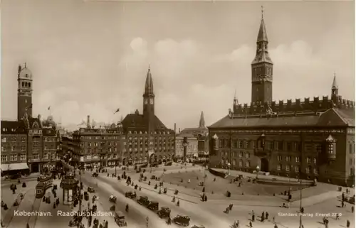 Kobenhavn - Raadhuspladsen -476464