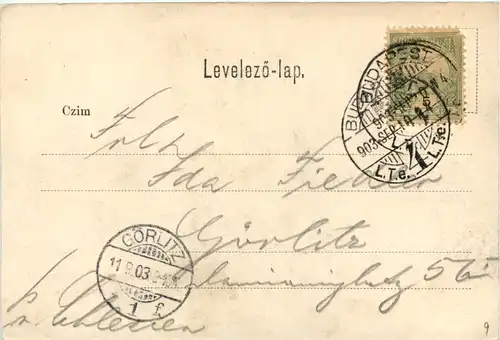 Budapest - Mathiaskirche mit der neuen Bastei -476516