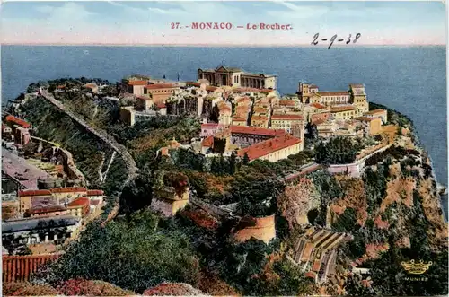 Monaco - Le Rocher -476556
