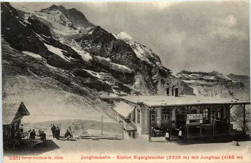 Jungfraubahn - Station Eigergletscher -477578