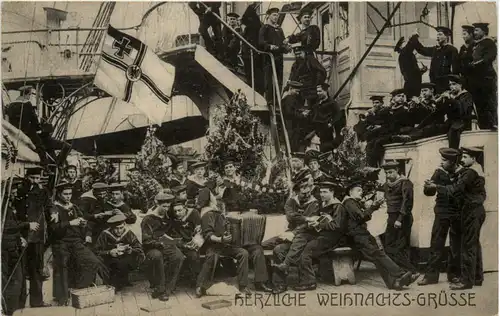 1. WK - Weihnachten - Feldpost Marine 2. Bau Division -476856