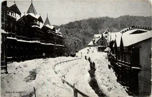 India - Simla in Winter -475186