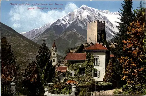 Partie mit dem Pulverturm bei Meran -476612