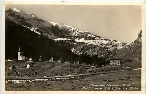 Klausenstrasse Urnerboden -439726