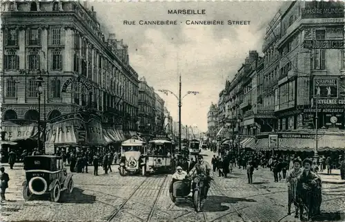 Marseille - Rue Cannebiere -477474