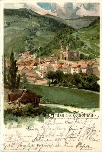 Gruss aus Todtnau - Litho -477136