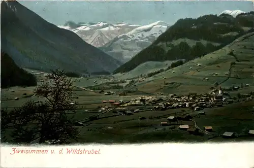 Zweisimmen und der Wildstrubel -477124