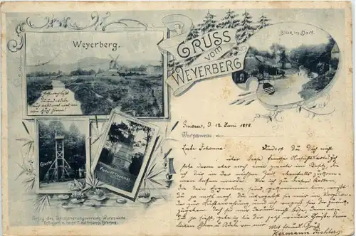 Gruss vom Weyerberg - Worpswede -477674