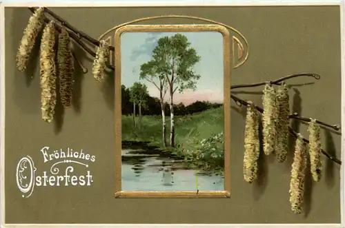 Ostern - Prägekarte -477356
