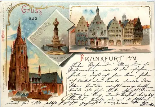 Gruss aus Frankfurt - Litho -477072