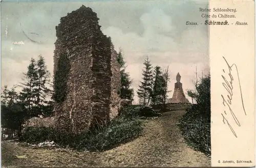 Schirmeck - Ruine Schlossberg -440222