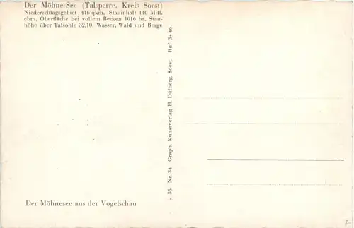 Der Möhnesee aus der Vogelschau -375056