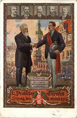 Leipzig - 12. Deutsches Turnfest 1913 -90704