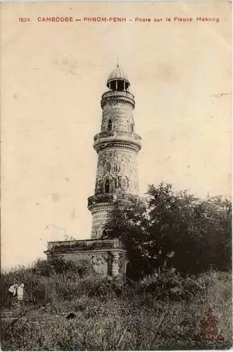 Phnom-Penh - Phare sur le Fleuve Mekong -476046