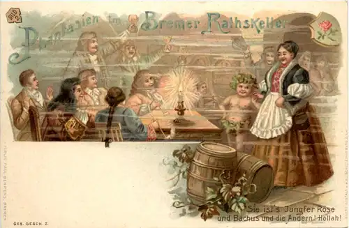 Bremen - Phantasien im Bremer Rathskeller -477764