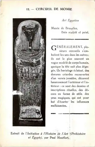 Egypt - Cercueil de Momie -440588