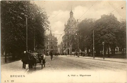 Bremen - Wall und Sägestrasse -477710